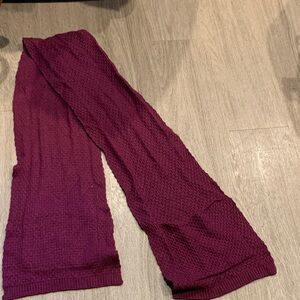 Kids' Purple Textured Pants
